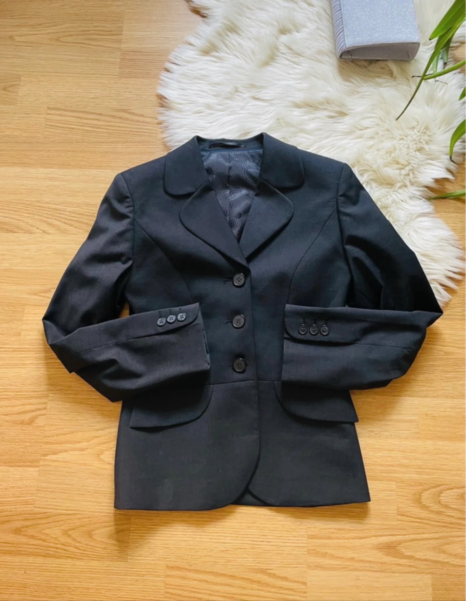Chaqueta gris oscuro